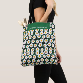 Bolsa Tote Saco Floral Spring Daffodil Blooms