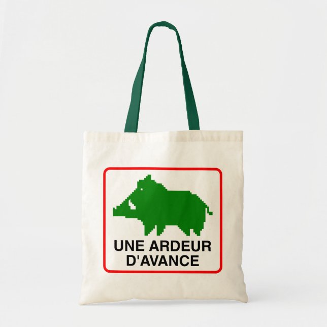 Bolsa Tote Saco forra todo - um ARDOR de ADIANTAMENTO (Frente)