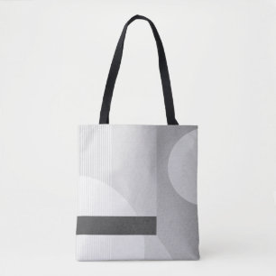 Bolsa Tote Saco Geométrico Moderno Minimalista