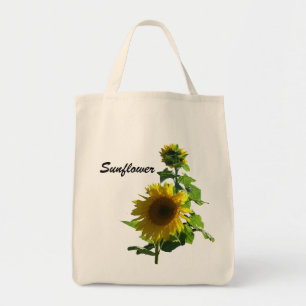 Bolsa Tote Saco - Girassóis