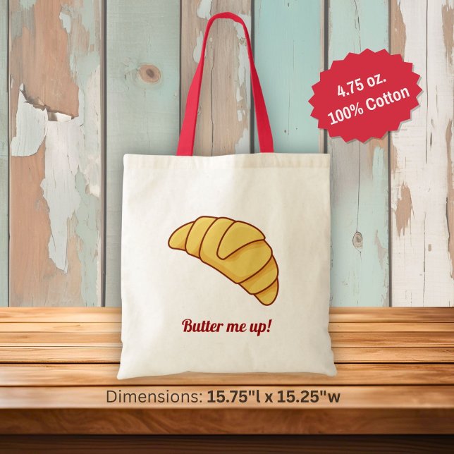 Bolsa Tote Saco Grande Croissant (Criador carregado)