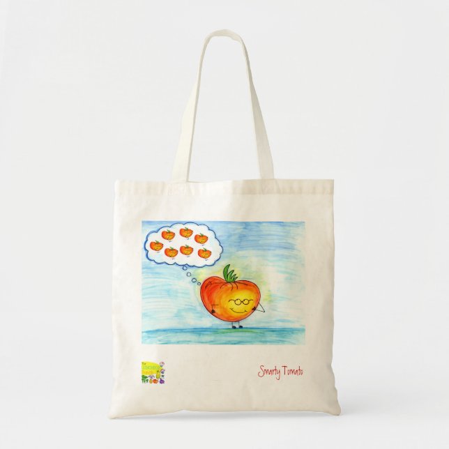 Bolsa Tote Saco grande ideal do tomate (Frente)