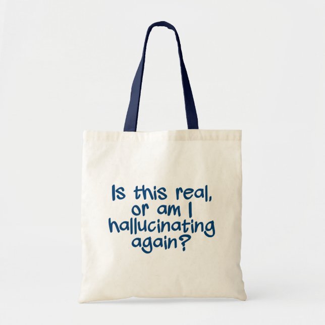 Bolsa Tote Saco HALLUCINING - escolha estilo e cor (Frente)