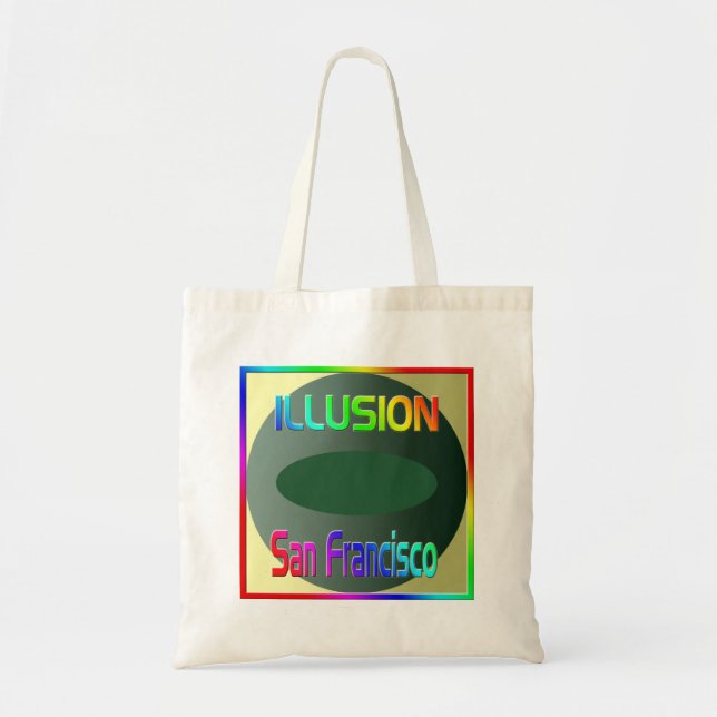 Bolsa Tote Saco "ILLUSION San Francisco"! (Frente)