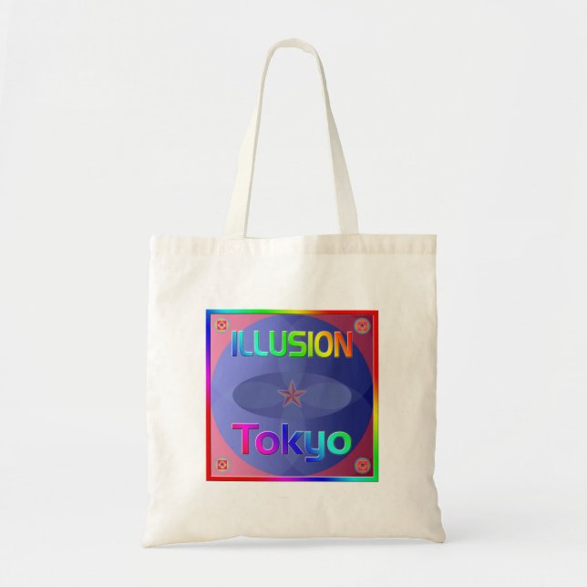 Bolsa Tote Saco "ILLUSION Tokyo"! (Frente)