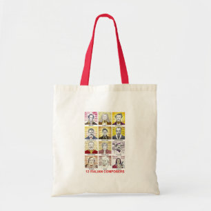 Bolsa Tote Saco italiano dos compositores
