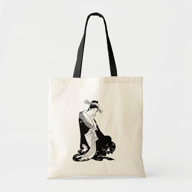 Bolsa Tote Saco japonês de Eishi do projecto (Frente)