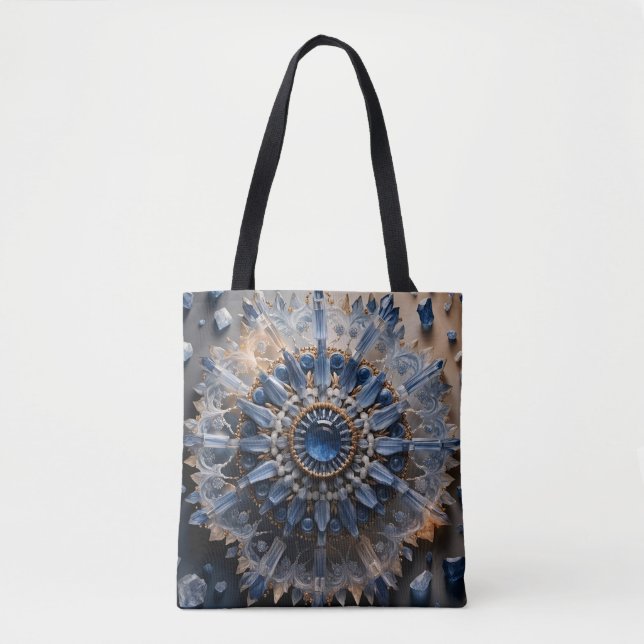 Bolsa Tote Saco Kyanite Mandala (Frente)