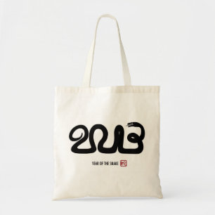 Bolsa Tote Saco lunar chinês do ano 2013 novo