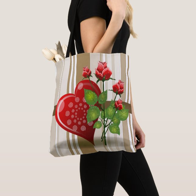Bolsa Tote Saco Mãe Dia das Mães (Close Up)