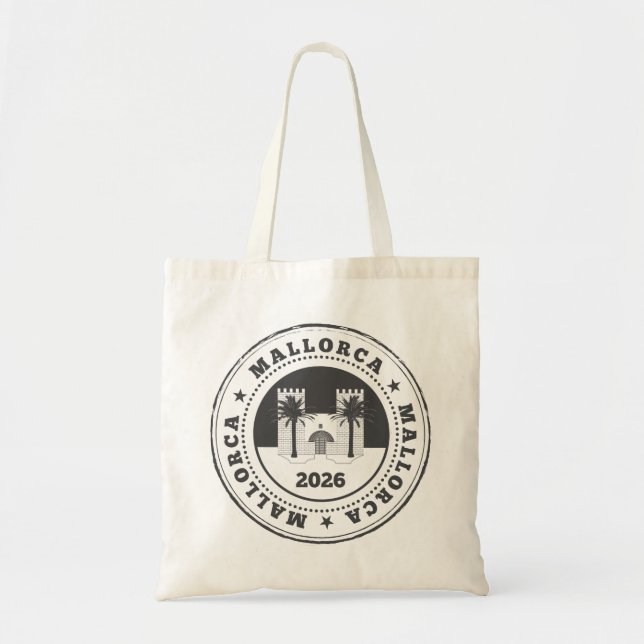 Bolsa Tote Saco Mallorca Logo 2 (Frente)