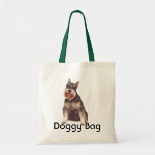 Bolsa Tote Saco - Miniatura Schnauzer