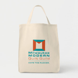 Bolsa Tote Saco moderno da guilda da edredão de Milwaukee