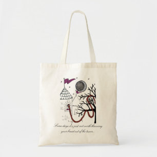 Bolsa Tote Saco muito mau do dia do cabelo de Rapunzel