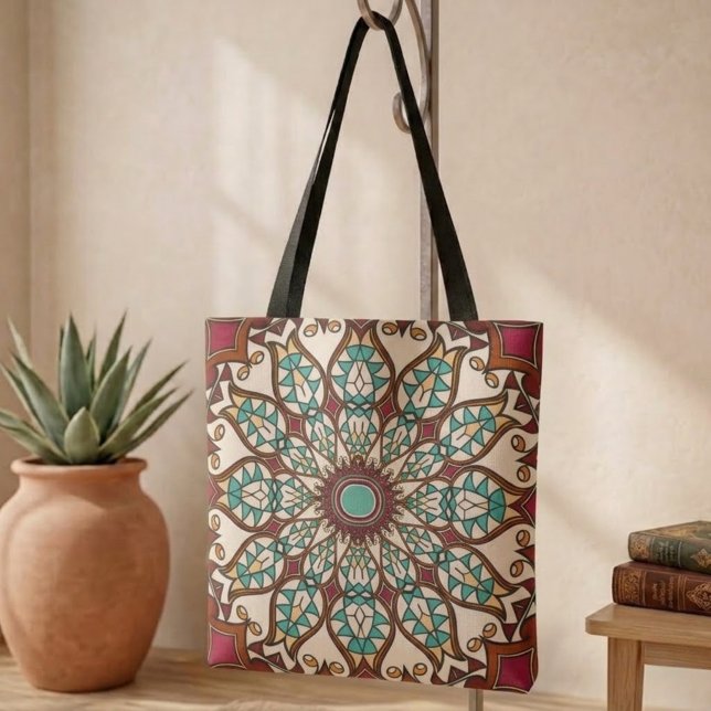 Bolsa Tote Saco Novo Desert Flower (Criador carregado)