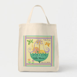 Bolsa Tote Saco novo feito sob encomenda do presente do bebê