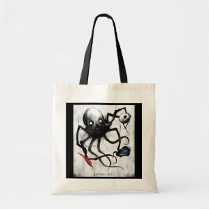 Bolsa Tote Saco Octopus - Natural