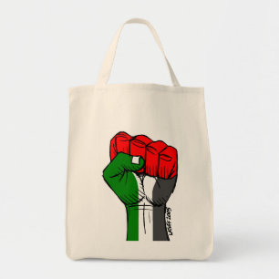 Bolsa Tote Saco palestino do punho de Carlos Latuff