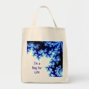 Bolsa Tote Saco para a Vida Fractal