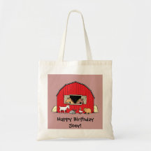 Saco Personalizado de Animal de Fazenda para Crian