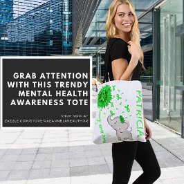 Bolsa Tote Saco Personalizado de Conscientização da Saúde Men