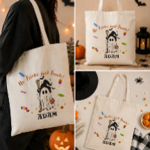 Saco Personalizado de Halloween para Crianças Tric