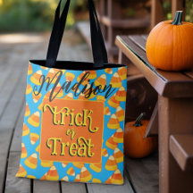 Saco Personalizado de Milho Doce de Halloween