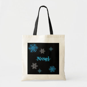 Bolsa Tote saco personalizado do floco de neve