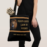 Saco Personalizado Jesus Cristo Leão De Judah