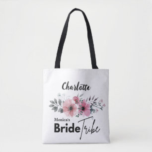 Bolsa Tote Saco Personalizado para a Tribo da Noiva