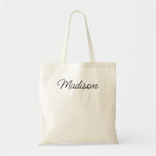 Bolsa Tote Saco Personalizado, Saco com Nome Personalizado, N