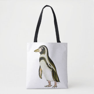 Bolsa Tote Saco Pintado de Tota de Pinguim