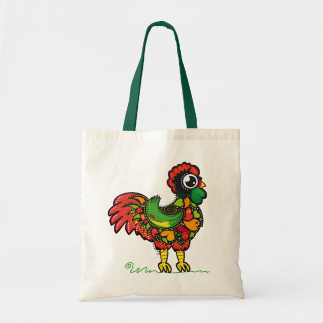 Bolsa Tote Saco português do galo (Frente)