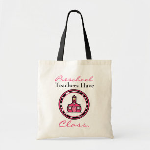 Bolsa Tote Saco pré-escolar do professor - os professores t
