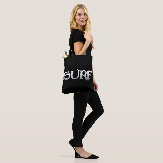 Bolsa Tote saco preto surf (No(a) Modelo)