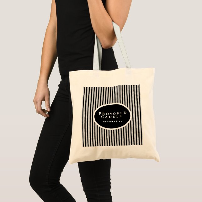 Bolsa Tote Saco Provoked Candle V3 (Frente (produto))