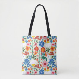 Bolsa Tote Saco retrô SummerTote Light Sky 60s