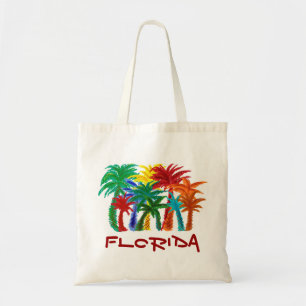 Bolsa Tote Saco reusável das palmeiras de Florida