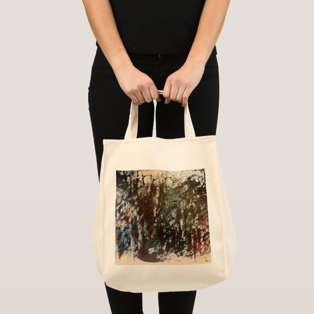 Bolsa Tote Saco Reutilizável de Arte Moderna (Frente (produto))