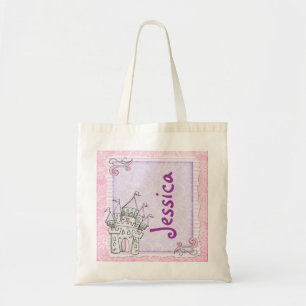Bolsa Tote Saco reutilizável do castelo de conto justo person
