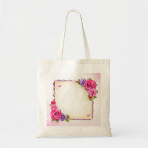 Bolsa Tote saco rosa