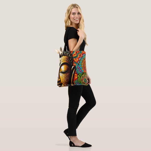 Bolsa Tote Saco Serenity Buddha (No(a) Modelo)