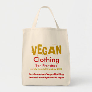 Bolsa Tote Saco SF49 do Promo da roupa do VEGAN