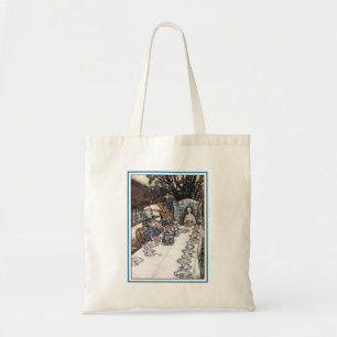 Bolsa Tote Saco:  Tea party louco do Hatter - Rackham
