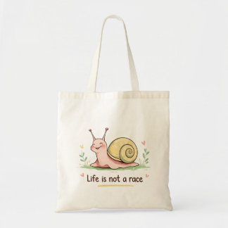 Bolsa Tote Saco Tote Caracol Dupla Face | A Vida Não é uma Co