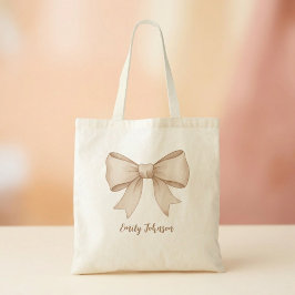 Bolsa Tote Saco Tote com Letra em Arco - Saco de Boas-Vindas