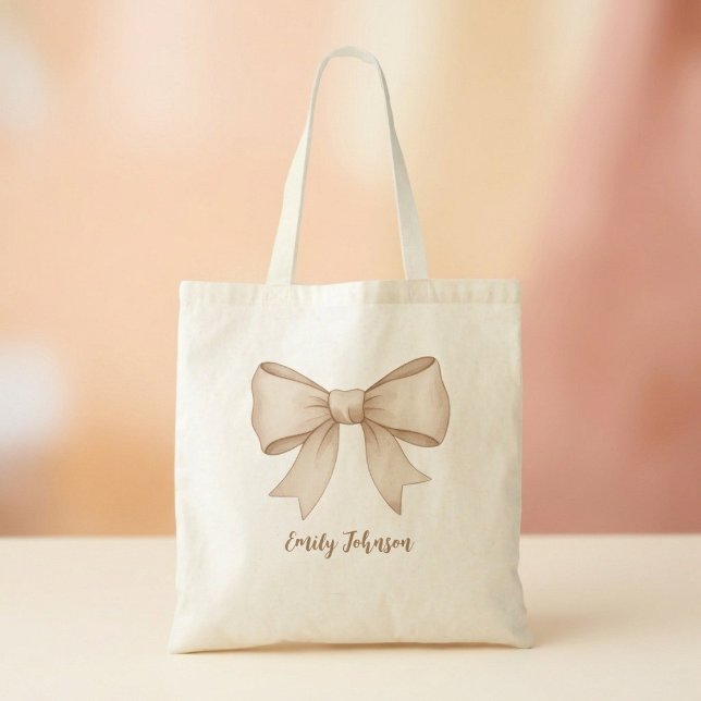 Bolsa Tote Saco Tote com Letra em Arco - Saco de Boas-Vindas  (Criador carregado)