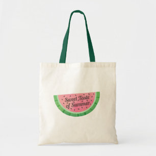 Bolsa Tote Saco Tote de Agua-forte Sabor de Verão Melancia