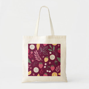 Bolsa Tote Saco Tote de Citrino de Frutas – Sacola Ecológica 
