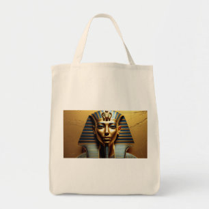 Bolsa Tote Saco Tote de Linha Áurea de Nefertiti – Egito Mode